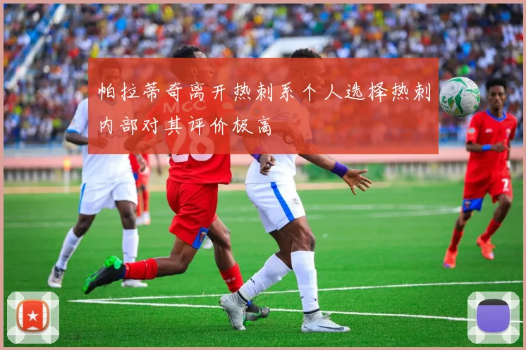 帕拉蒂奇离开热刺系个人选择热刺内部对其评价极高